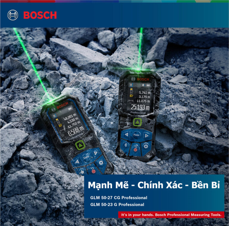 Máy đo khoảng cách laser BOSCH GLM-50-23G